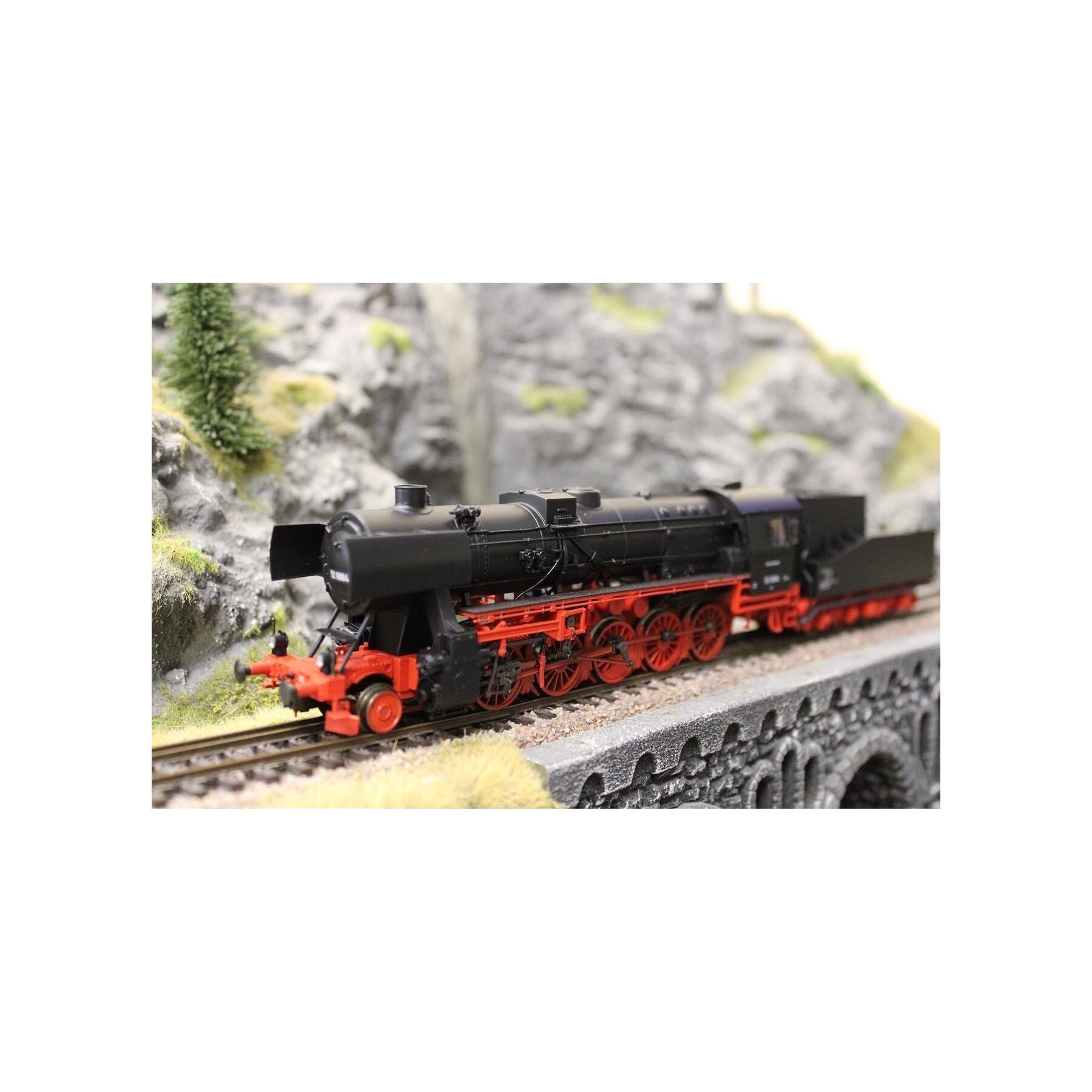 Trix 25535 H0 Dampflokomotive BR 52 DB mit Steifrahmentender - Sound Version