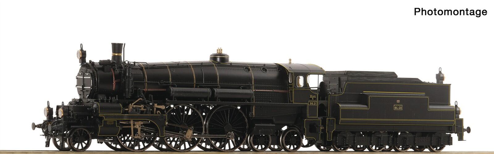 Roco 7120051 AC H0 Dampflokomotive BR 310.21 KkStB ,Ep I - Sound Version