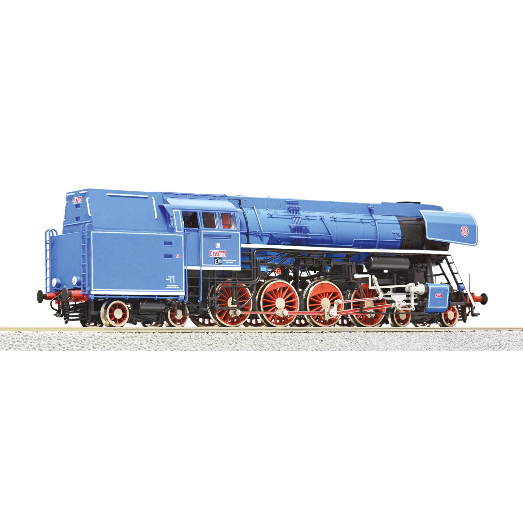 Roco 7130033 H0 Dampflokomotive BR 477 008 CSD ,Ep IV - Sound Version