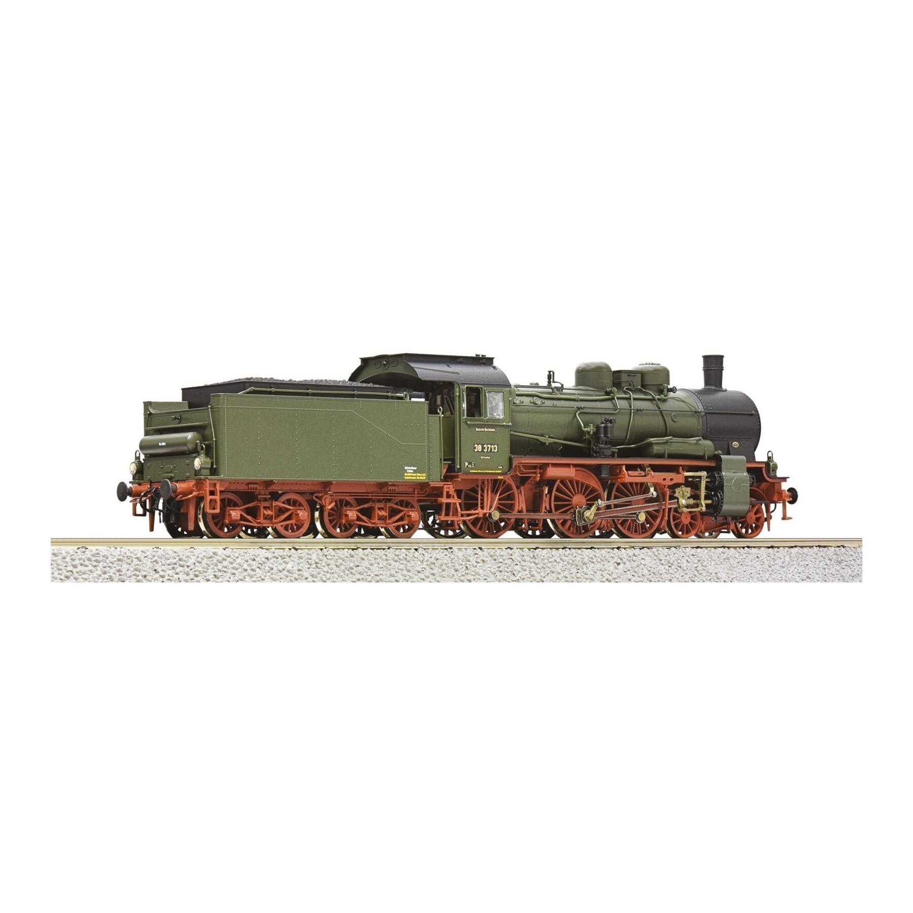 Roco 71395 H0 Dampflokomotive BR 38 3713 DRG ,Ep II