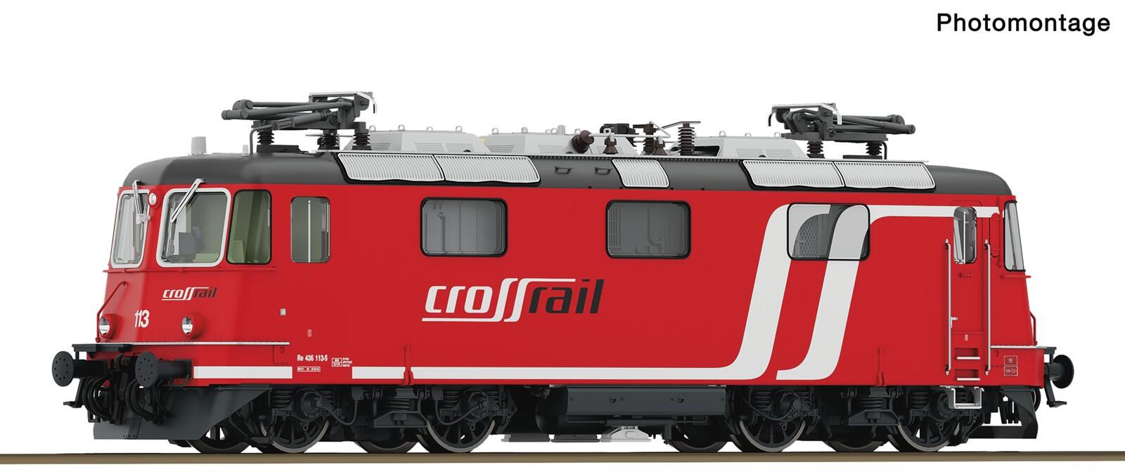 Roco 7520173 AC H0 Elektrolokomotive Re 436 113-5 Crossrail ,Ep V-VI - Sound Version