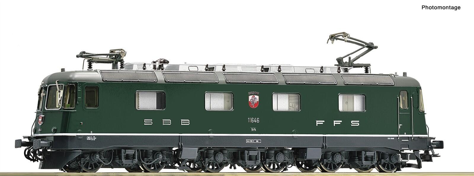 Roco 7510160  H0 Elektrolokomotive Re 6/6 11646 SBB/Cargo ,Ep V-VI - Sound Version