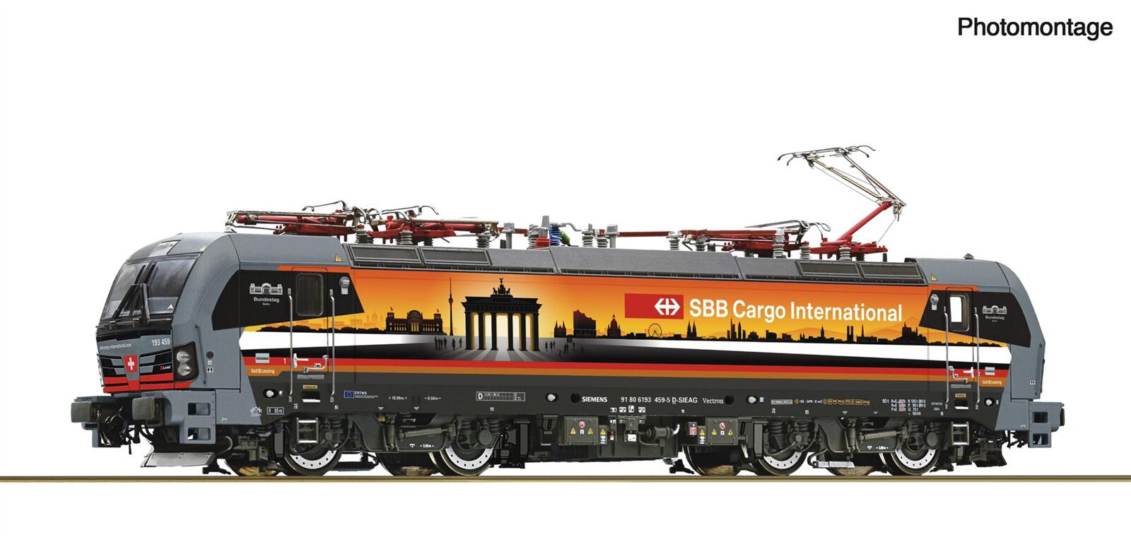 Roco 7520065 AC H0 Elektrolokomotive BR 193 459-5 „Deutschlandpiercer“ SBB/Cargo ,Ep VI - Sound Version