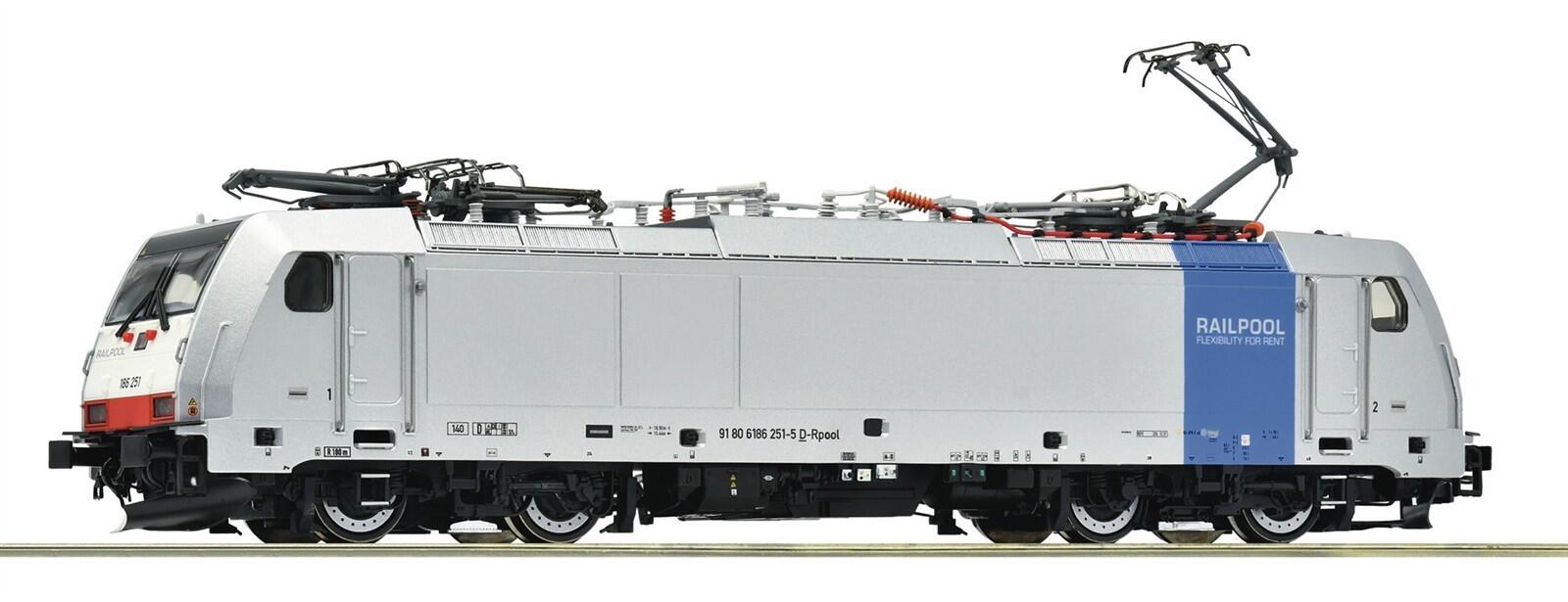 Roco 7500161  H0 Elektrolokomotive BR 186 251-5 Railpool ,Ep VI