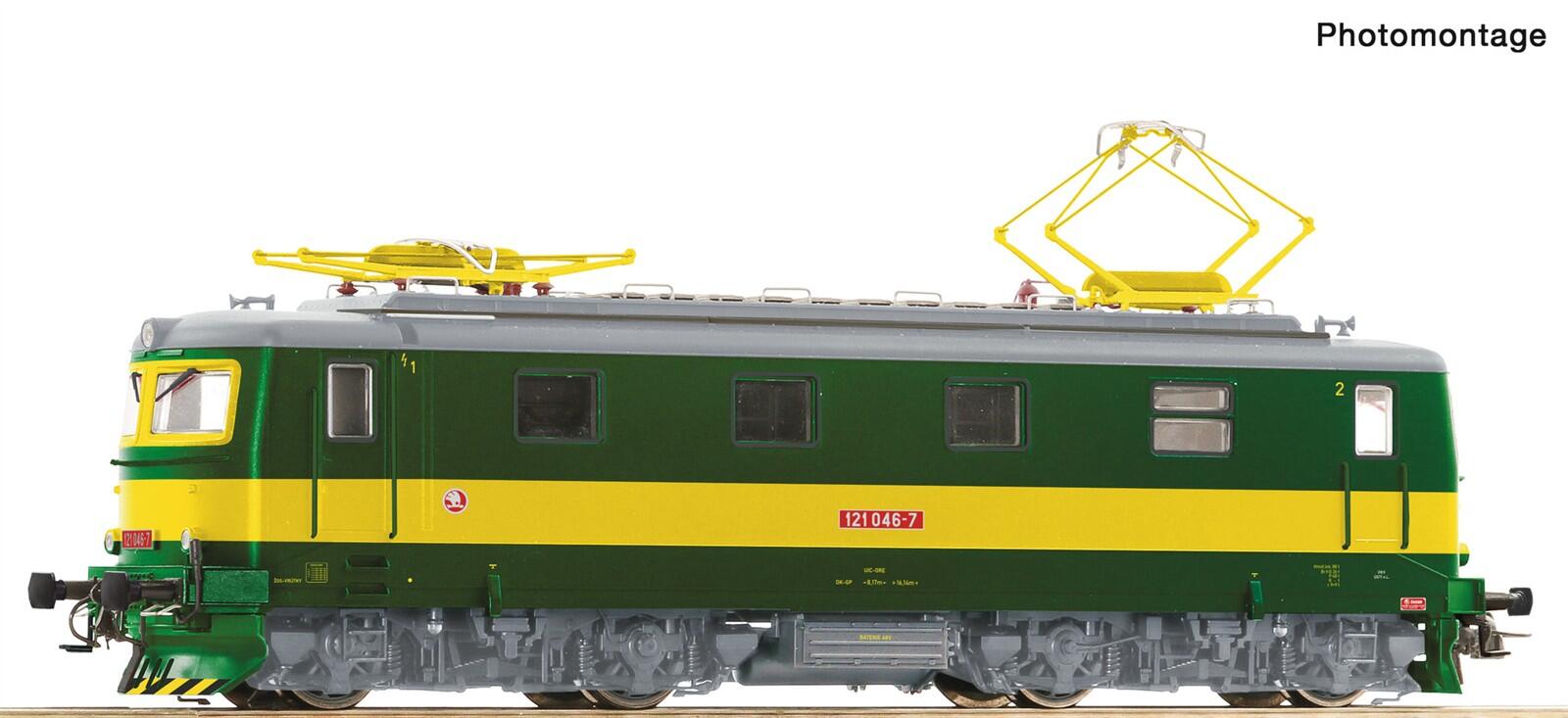 Roco 7500135  H0 Elektrolokomotive BR 121.046-7 CD ,Ep V