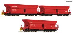Roco 6600271  H0 3-teiliger Set 2: Erzwagen DB-AG ,Ep VI