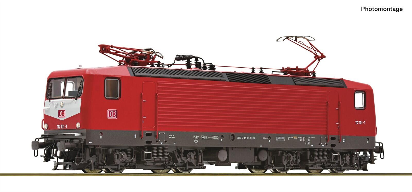 Roco 7510158  H0 Elektrolokomotive BR 112 101-1 DB-AG ,Ep VI - Sound Version