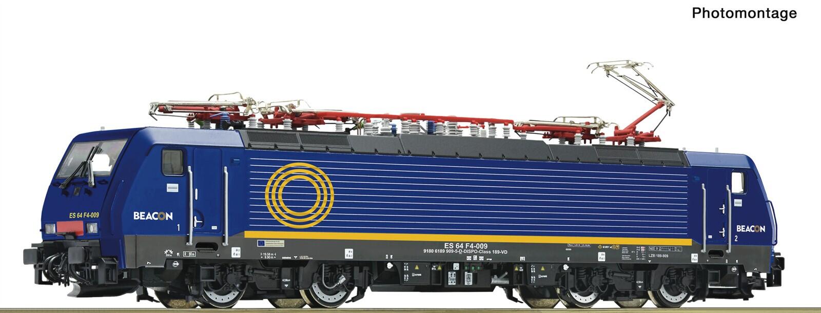 Roco 7500188  H0 Elektrolokomotive BR 189 909-5 BeaconRail ,Ep VI