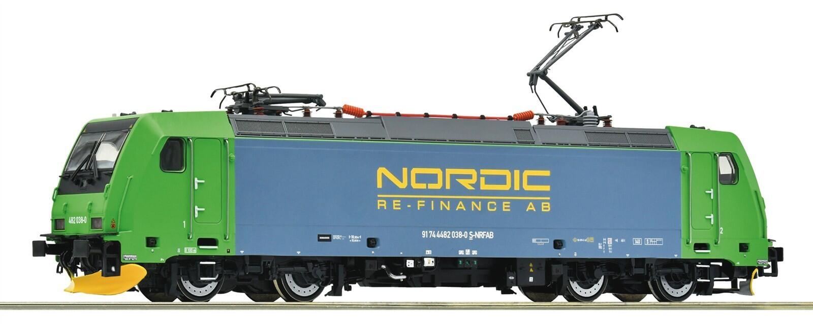 Roco 7520167 AC H0 Elektrolokomotive BR 482 038-0 NRFAB ,Ep VI - Sound Version