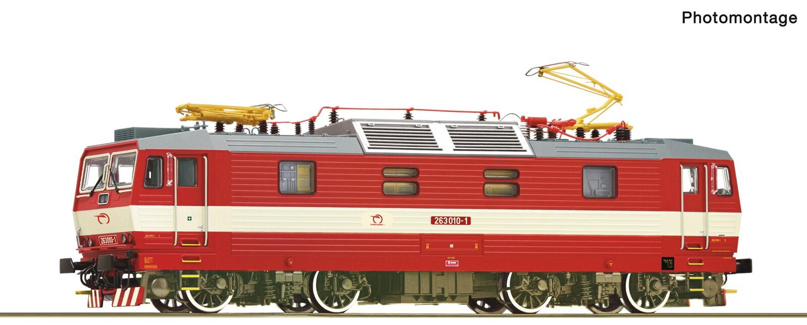 Roco 7510189  H0 Elektrolokomotive BR 263 010-1 ZSSK ,Ep V-VI - Sound Version