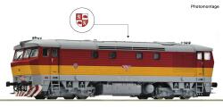 Roco 7300090  H0 Diesellokomotive T 478 2079 CSD ,Ep IV