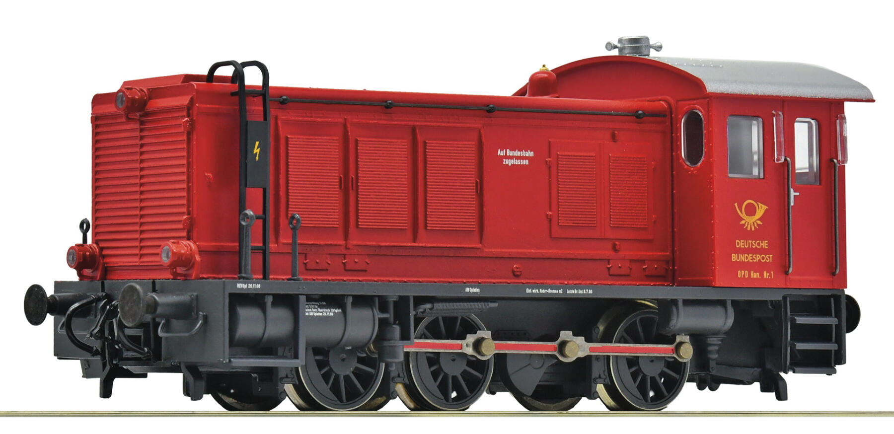 Roco 7310083  H0 Diesellokomotive Nr. 1 DBP ,Ep III-IV - Sound Version