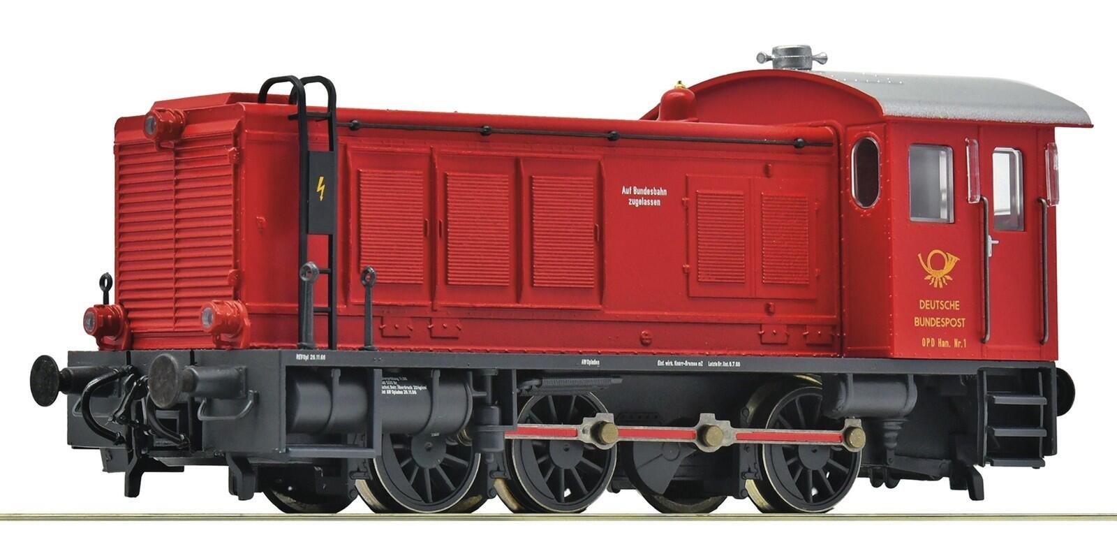 Roco 7320083 AC H0 Diesellokomotive Nr. 1 DBP ,Ep III-IV - Sound Version