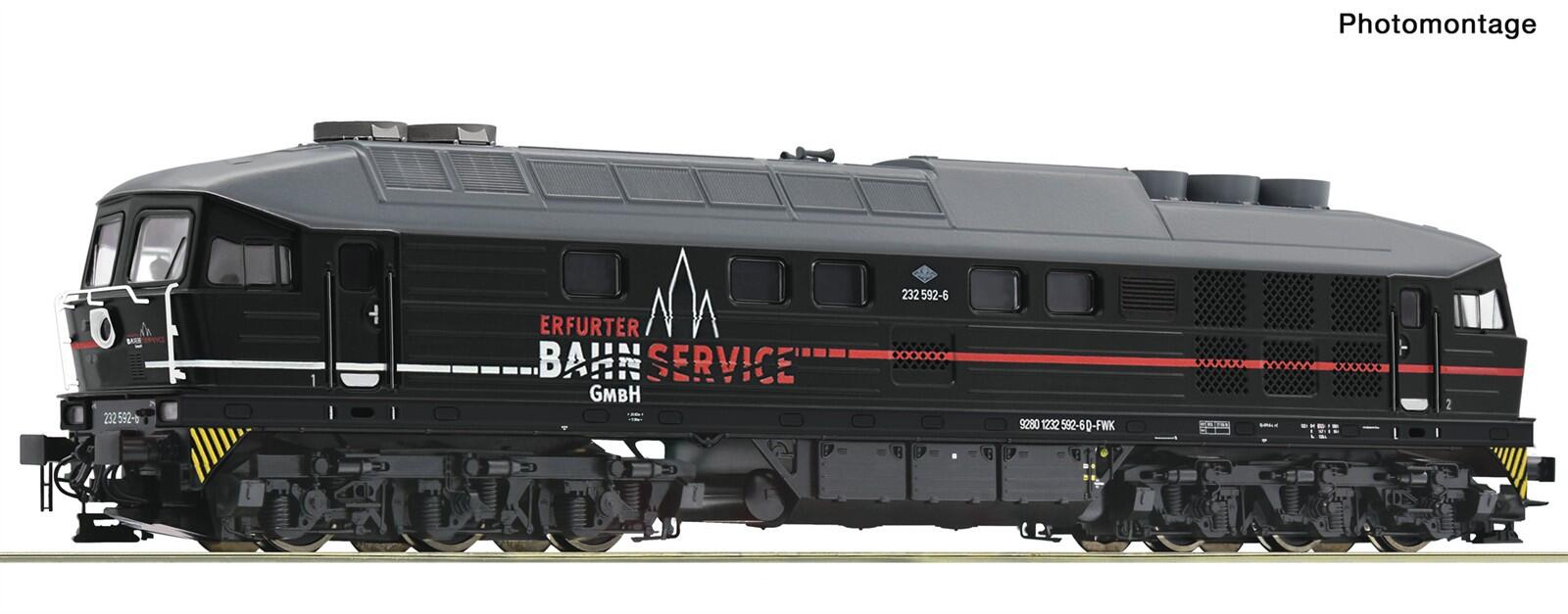 Roco 7310103  H0 Diesellokomotive BR 232 592-6 EBS ,Ep VI - Sound Version