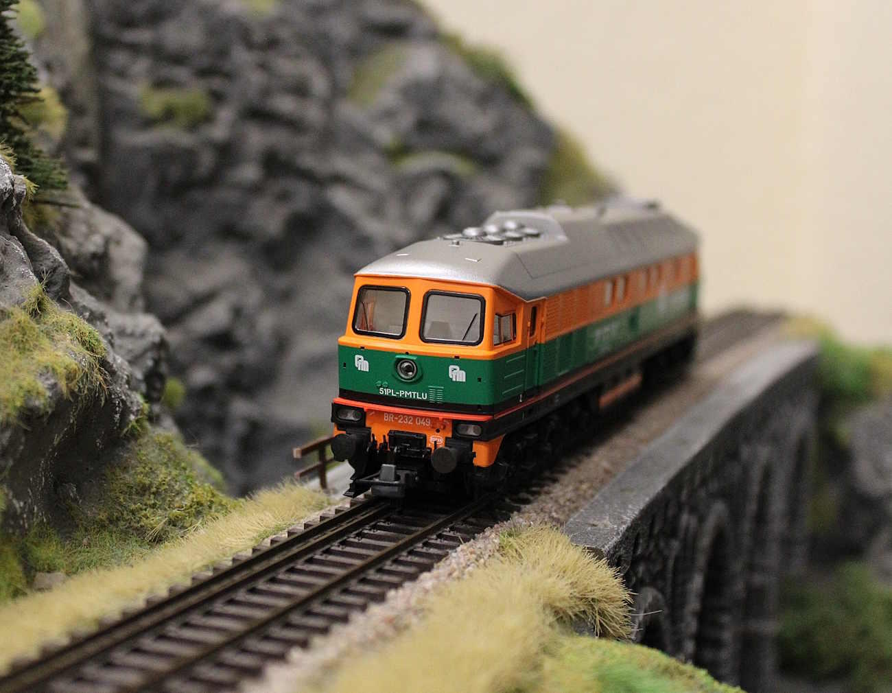 Roco 7300081  H0 Diesellokomotive BR BR-232 049 PMT ,Ep V-VI