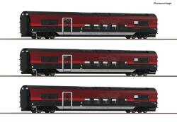 Roco 6210179  H0 3-teiliger Set 2: Railjet der neuen...