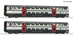 Roco 6200216  H0 2-teiliger Set 1: Doppelstockwagen 2....