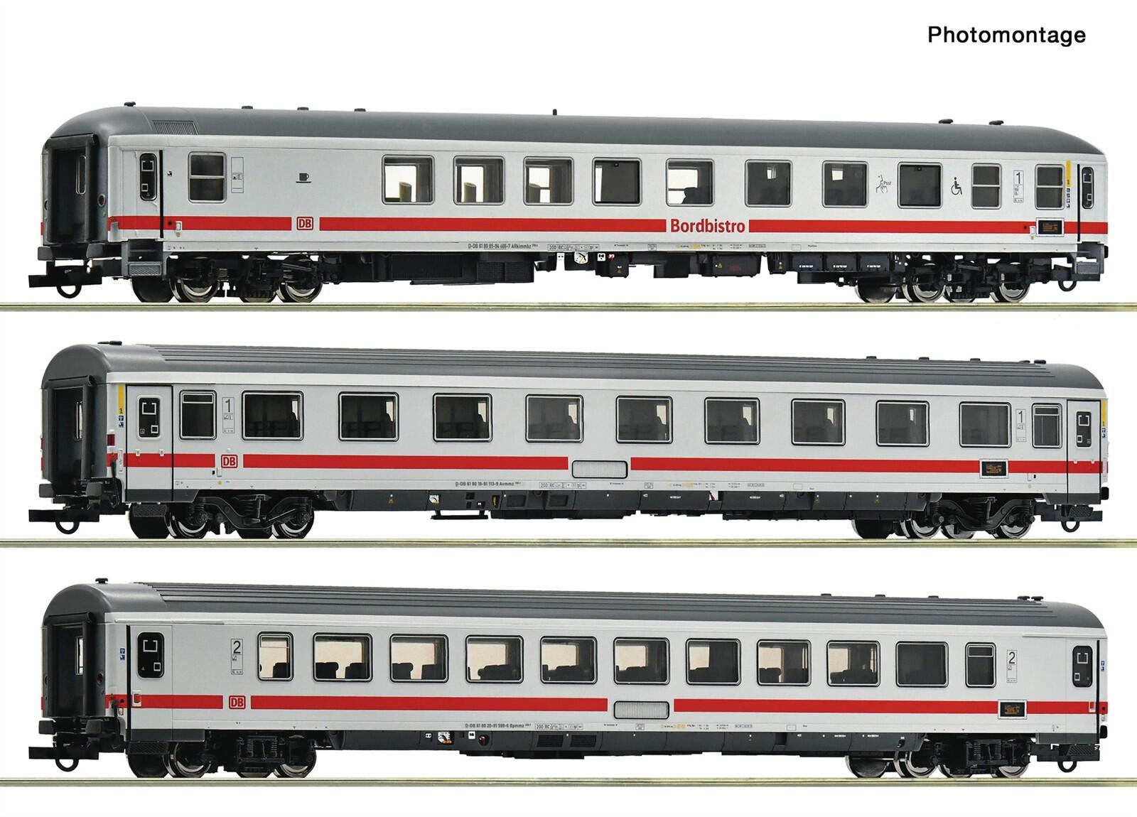 Roco 6200184  H0 3-teiliger Set 2: IC 2013 „Allgäu“ DB-AG ,Ep VI