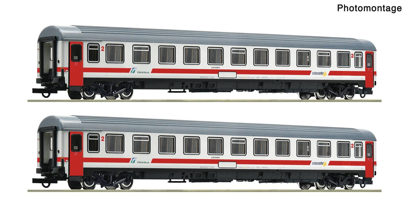 Roco 6200242  H0 2-teiliger Set: Eurofimawagen „IC Sun“ FSV ,Ep VI