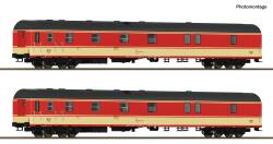 Roco 6200180  H0 2-teiliger Set: Bahnpostwagen...
