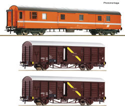 Roco 6600294 Dc H0 3-teiliger Set: Postwagen...