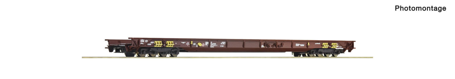 Roco 6600043  H0 Niederflur-Zwischenwagen „Rollende Landstraße“ ÖBB ,Ep VI