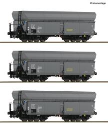 Roco 6600325  H0 3-teiliger Set: Selbstentladewagen CSD...