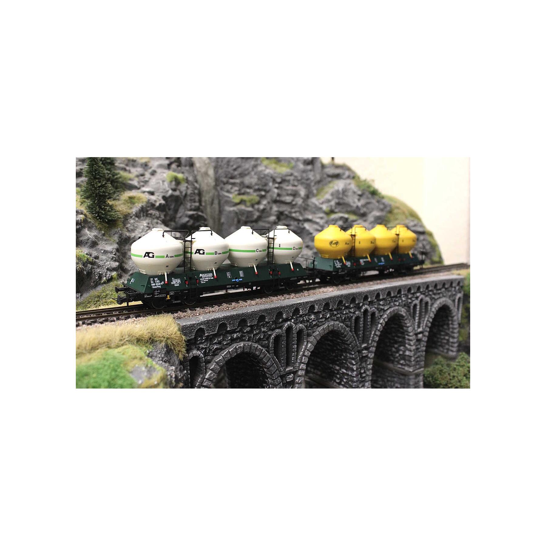 Roco 6600236 H0 2-teiliger Set: Silowagen CSD ,Ep IV