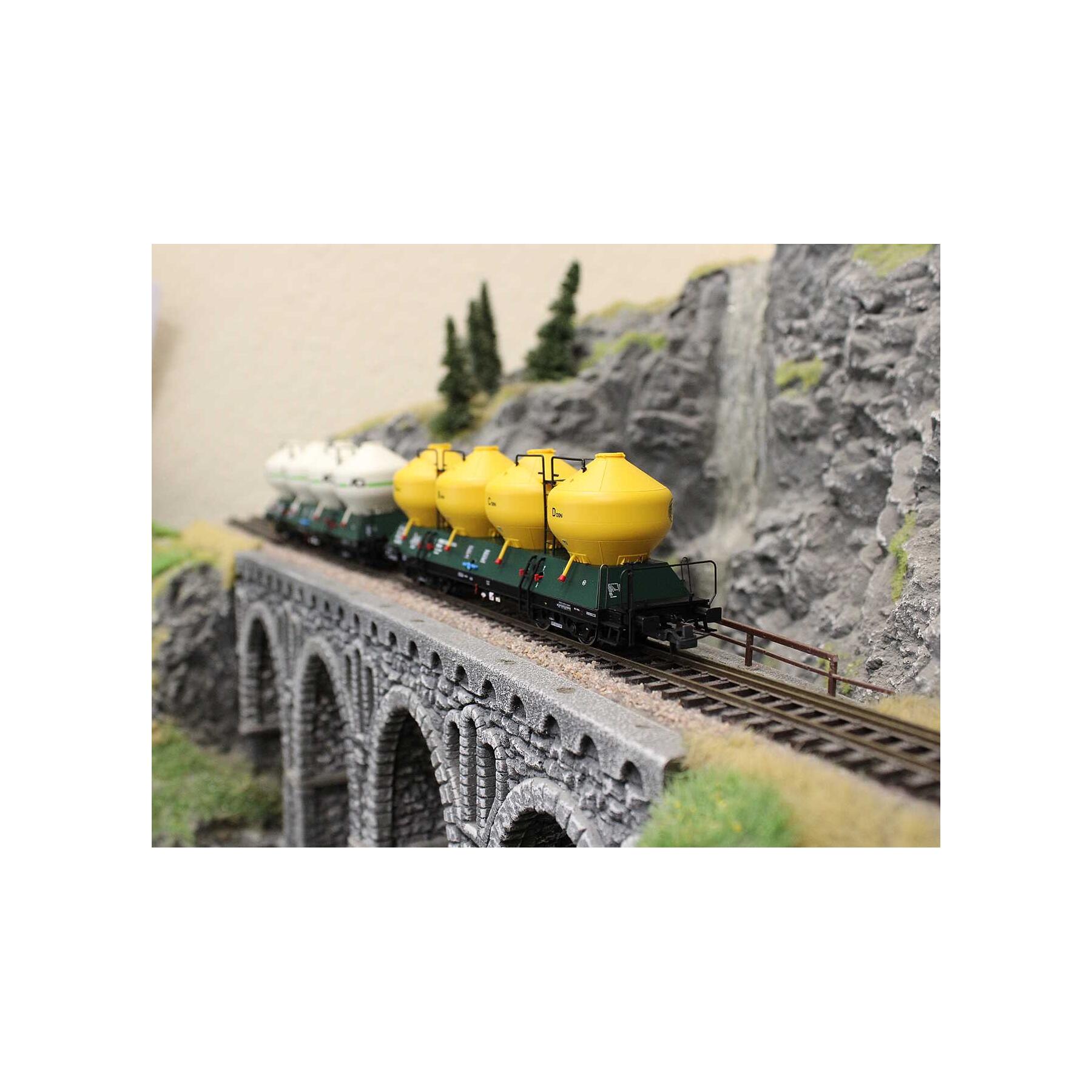 Roco 6600236 H0 2-teiliger Set: Silowagen CSD ,Ep IV