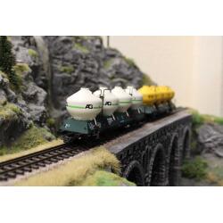 Roco 6600236 H0 2-teiliger Set: Silowagen CSD ,Ep IV