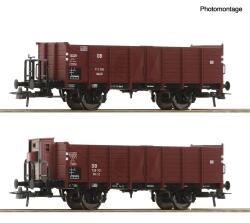 Roco 6600267  H0 2-teiliger Set: Offene Güterwagen...