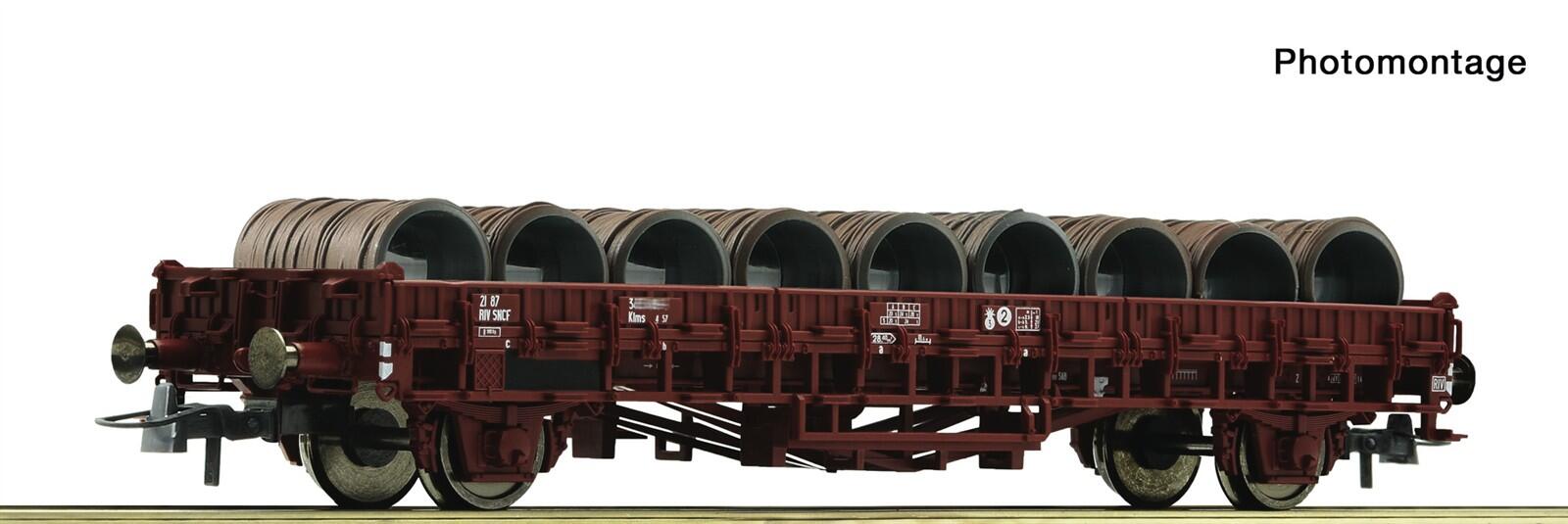 Roco 6600300  H0 Flachwagen SNCF ,Ep IV