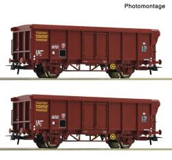 Roco 6600251  H0 2-teiliger Set: Rolldachwagen SNCF ,Ep IV-V