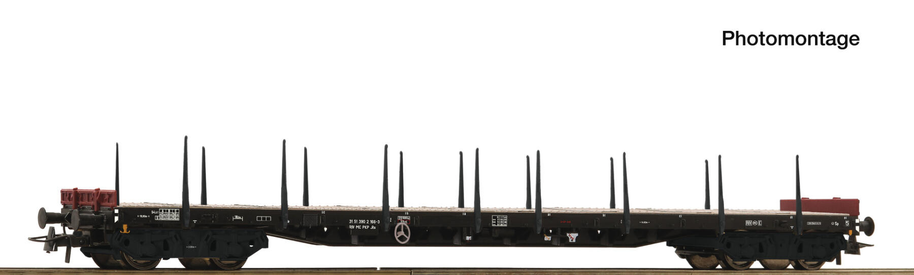 Roco 6600327  H0 Rungenwagen PKP ,Ep IV