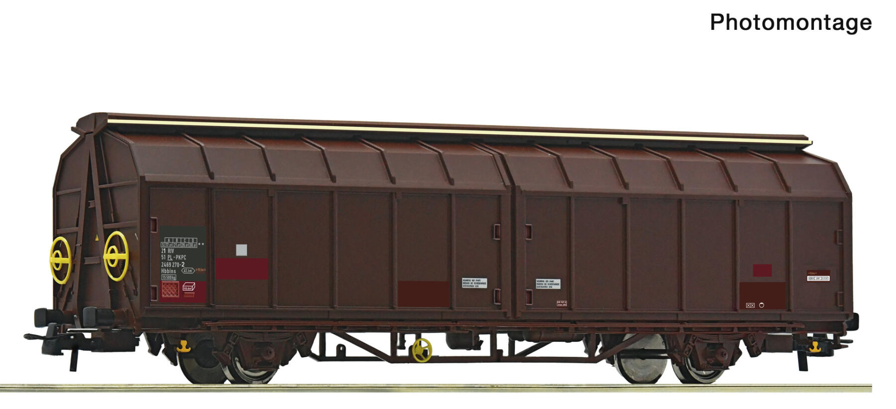 Roco 6600255  H0 Schiebewandwagen PKP-Cargo ,Ep V-VI