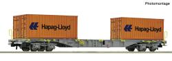 Roco 6600304  H0 Containertragwagen PKP ,Ep V-VI