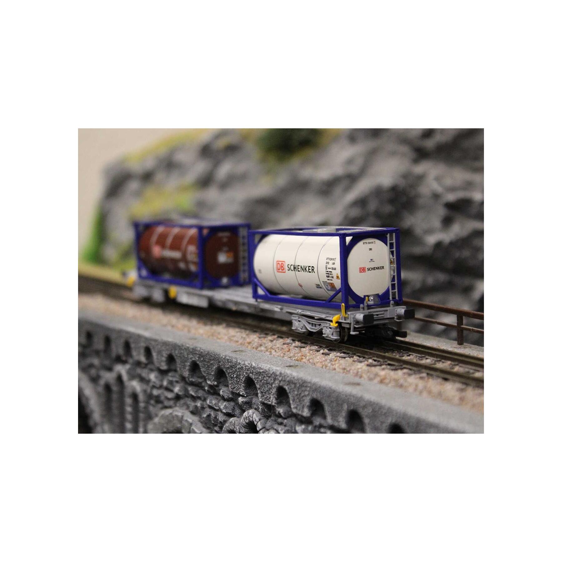 Arnold HN9768 TT 4-achsiger Containerwagen „DB SCHENKER“