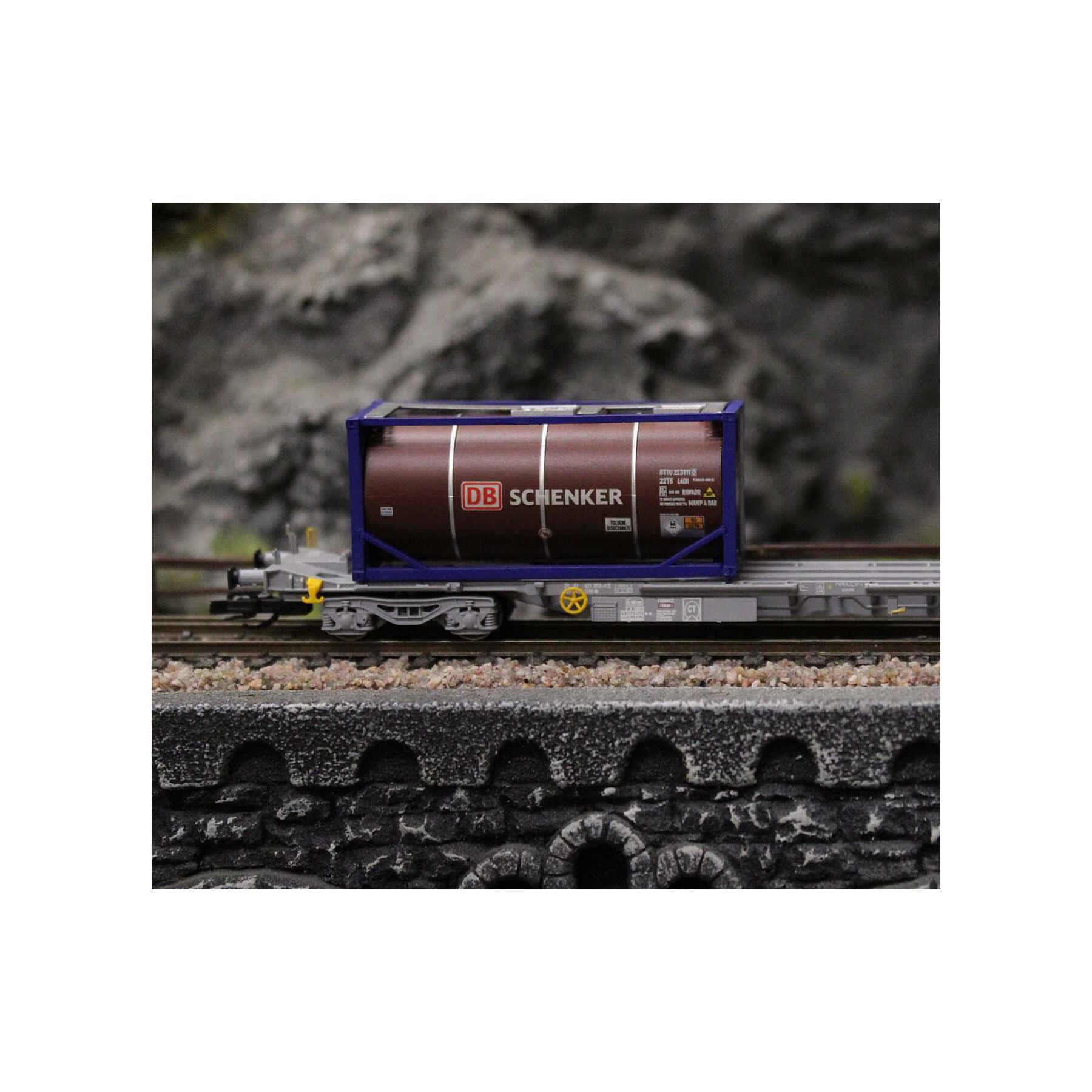Arnold HN9768 TT 4-achsiger Containerwagen „DB SCHENKER“