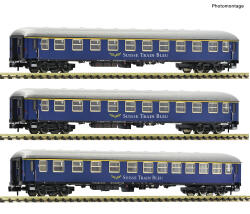Fleischmann 6260078 N 3er Set Personenwagen Suisse Train...