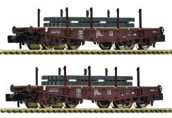 Fleischmann 6660135 N 2er Set Schwerlastwagen ÖBB...