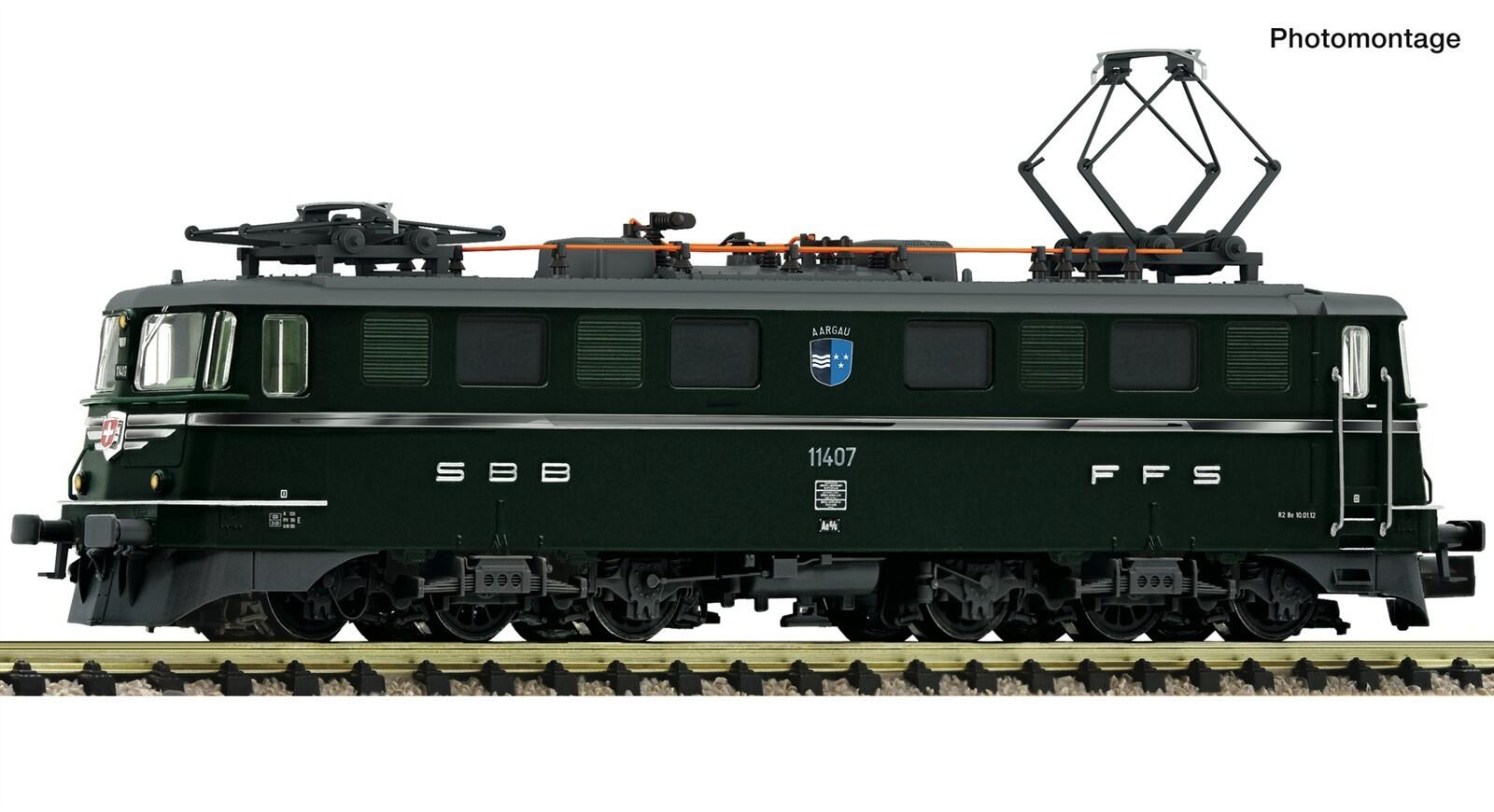 Fleischmann 7570037 N Elektrolokomotive Ae 6/6 SBB grün Snd. ,Ep V