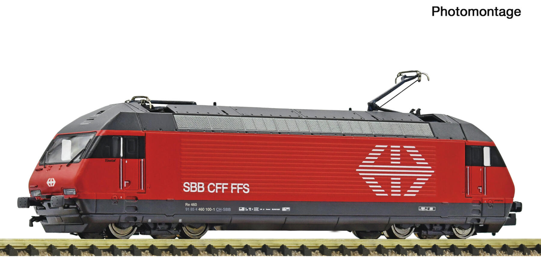 Fleischmann 7560050 N Elektrolokomotive Re 460 refit SBB ,Ep VI