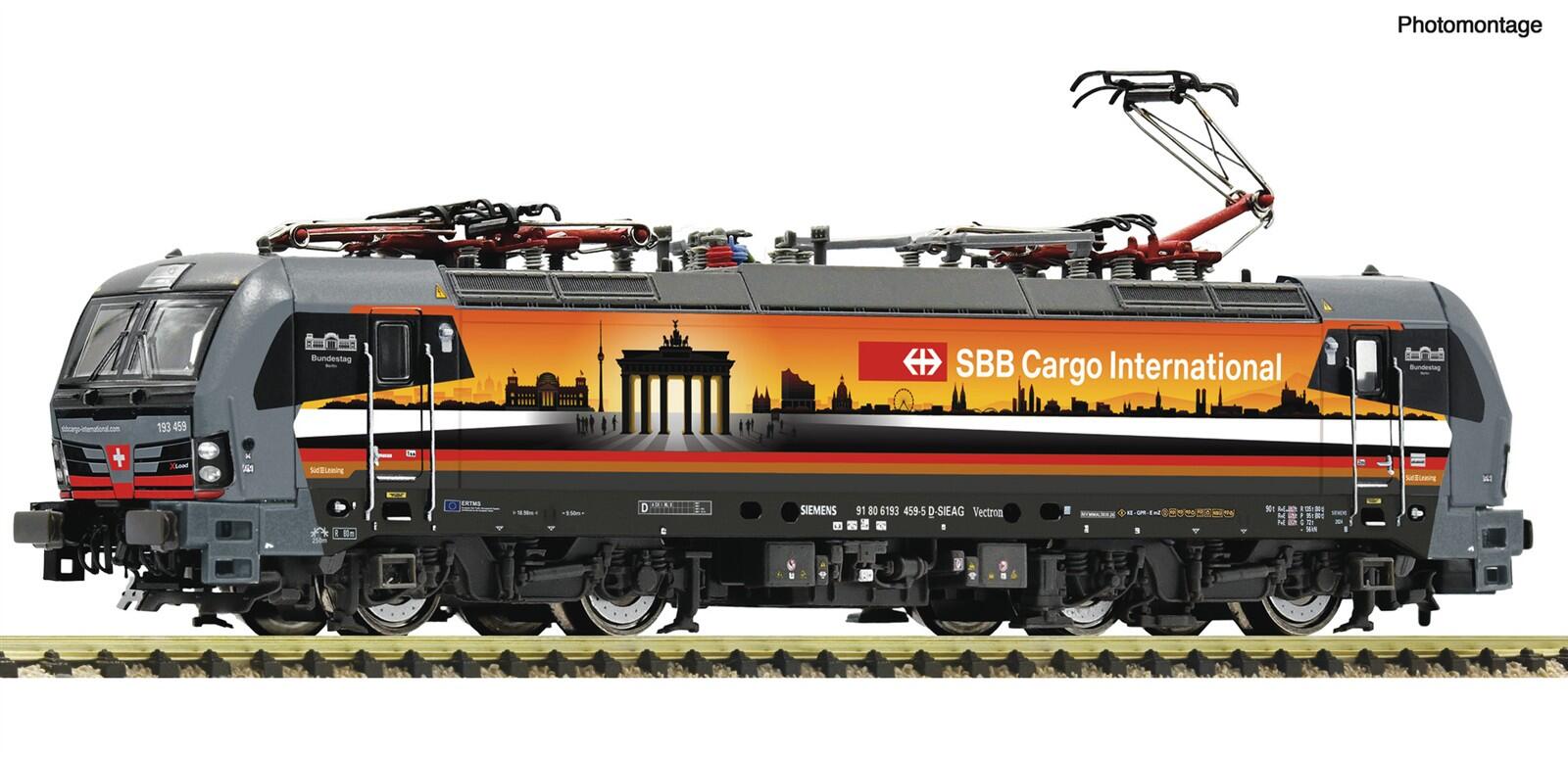 Fleischmann 7570074 N Elektrolokomotive 193 459 SBB DE Piercer - Sound Version ,Ep VI
