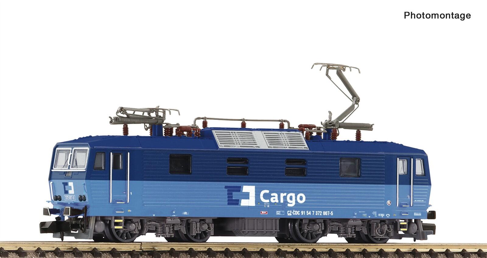 Fleischmann 7560068 N Elektrolokomotive Rh 372 CD Cargo ,Ep VI