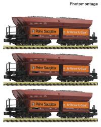 Fleischmann 6660150 N 3er Set Erzzug DB Peine+Salzgitter...