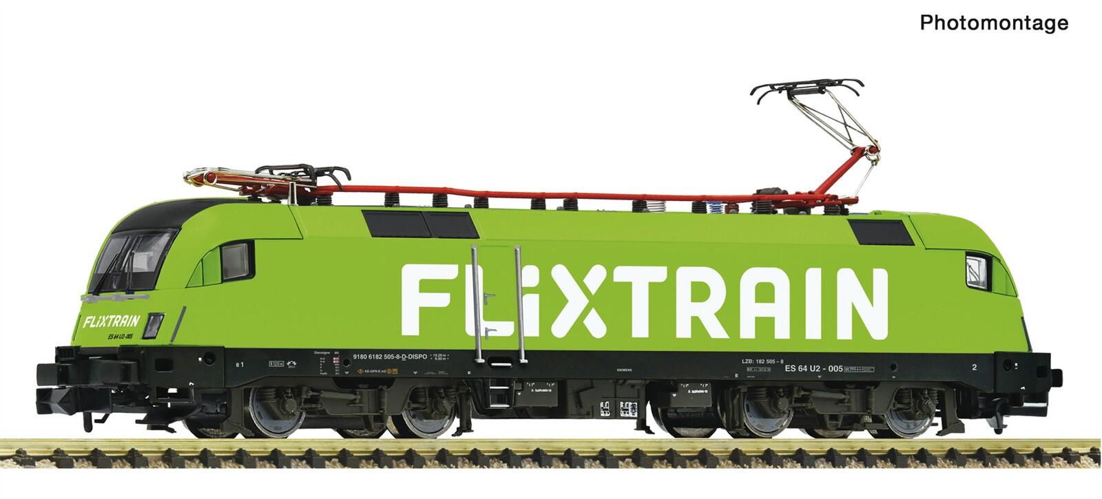 Fleischmann 7560079 N Elektrolokomotive BR 182 Flixtrain ,Ep VI