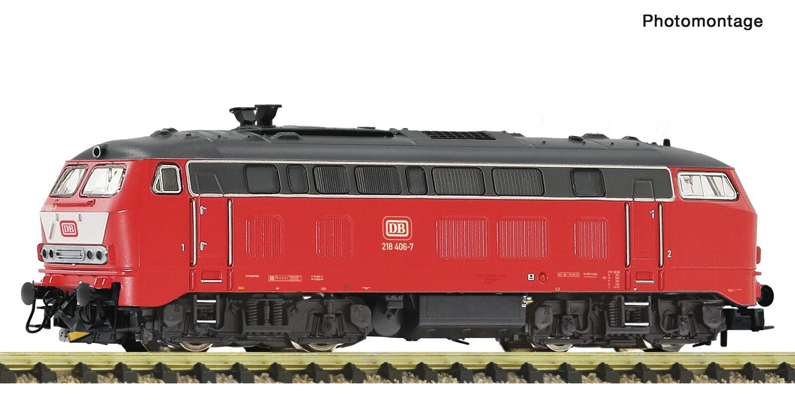 Fleischmann 7360034 N Diesellokomotive 218 406 DB-AG ,Ep VI