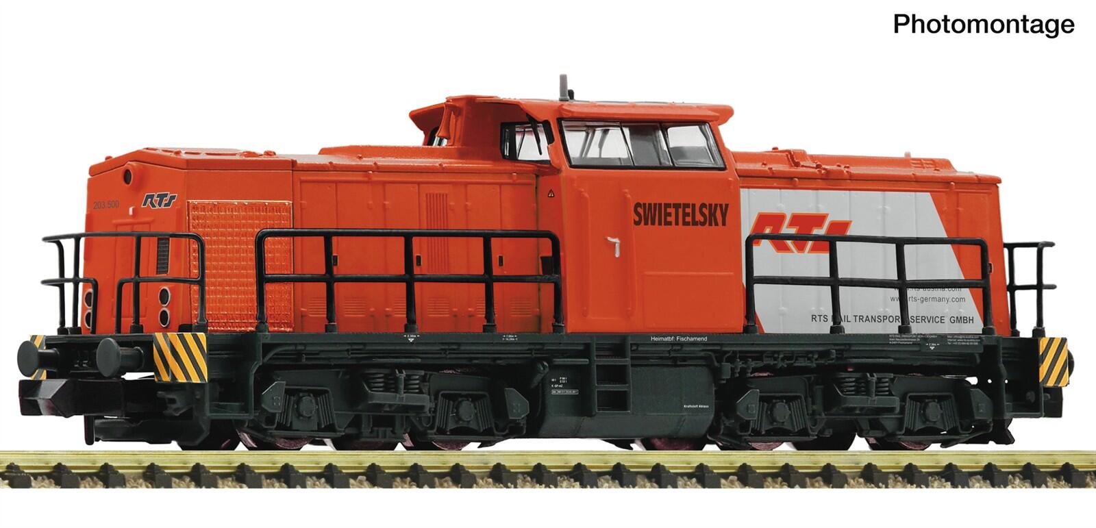 Fleischmann 7370035 N Diesellokomotive BR 203 RTS - Sound Version ,Ep VI