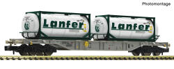 Fleischmann 6660088 N Containertragwagen Sgnss AAE+Lanfer...