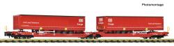 Fleischmann 6660103 N Doppeltaschenwagen T3000e DB-AG+DB...